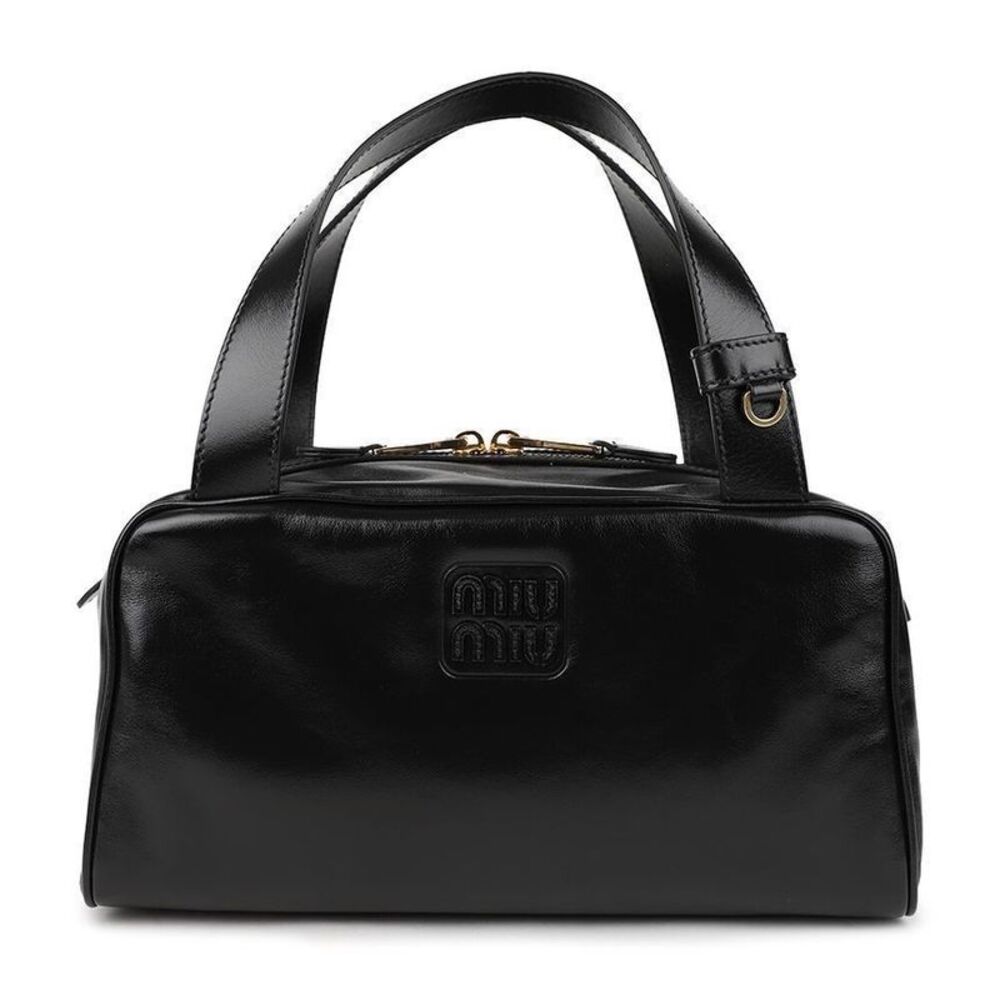 Leather Top Handle Bag
